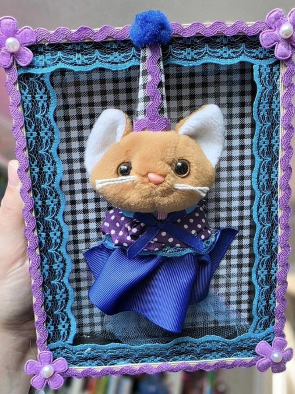 Cute Cat Art Decor.